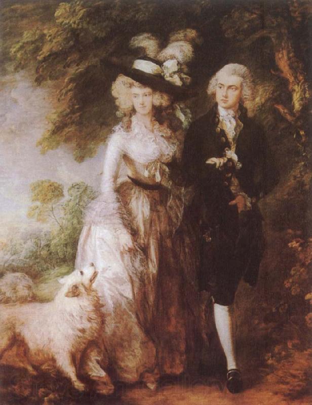 Thomas Gainsborough Mr and Mrs William Hallett